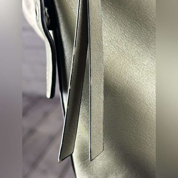 Coach Bleeker Grommets Mini Duffel In Olive Green - Picture 10 of 11